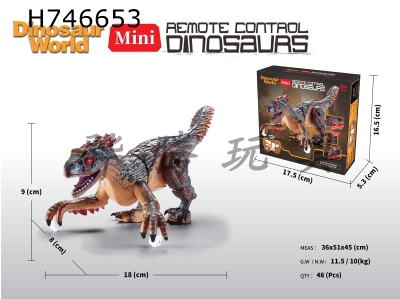 H746653 - 2.4G remote control mini avian dragon/remote control electric simulation dinosaur