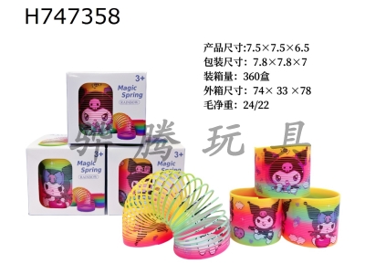 H747358 - Taiwan Colored Kumi Pattern Rainbow Circle