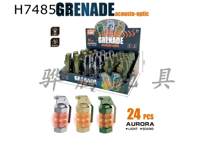 H748553 - 24 sound and light grenades per box