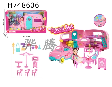 H748606 - Barbie set RV