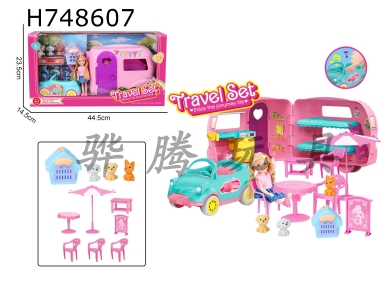 H748607 - Barbie set RV