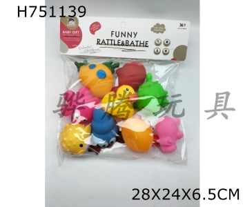 H751139 - Plastic&nbsp;coated&nbsp;animals&nbsp;9&nbsp;villages