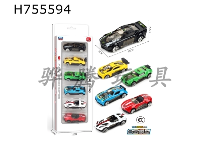 H755594 - Alloy racing car