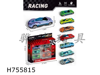 H755815 - Alloy sliding racing car