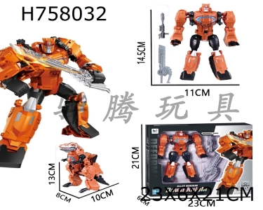 H758032 - Transformation series of Weilong battle armor (single combination)