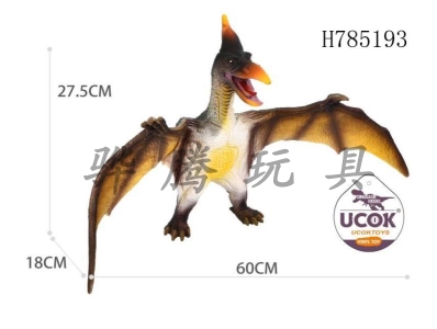 H785193 - Pterosaur with IC sounding, enamel and cotton filling