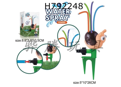 H792248 - Outdoor Snail Sprinkler (Color Box)