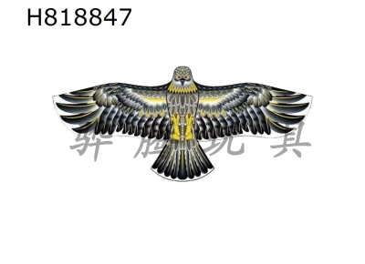 H818847 - 1.65-meter blue eagle kite wiring