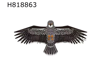 H818863 - 2-meter black rear pole eagle kite wiring