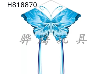 H818870 - New 1.45-meter blue ice butterfly kite wiring
