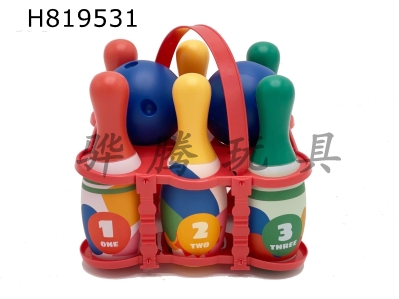 H819531 - 7-inch digital bowling ball with three colors