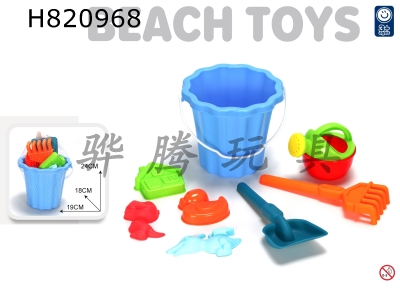 H820968 - Beach bucket set of 8 pieces