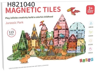 H821040 - Magnetic Plate Large Color Window Theme - Jurassic Park