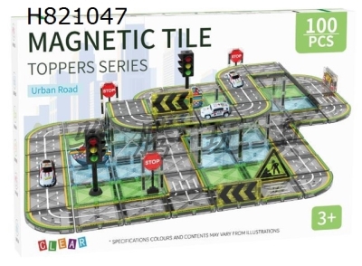 H821047 - Magnetic Large Color Window Theme - Urban Transportation