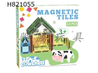 H821055 - Magnetic Large Color Window Theme - Dairy Farm
