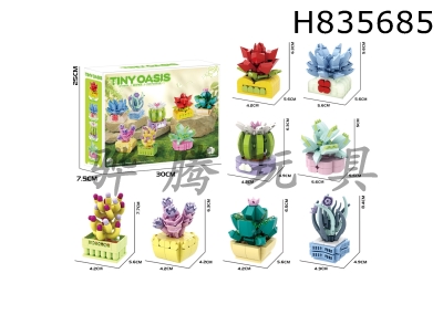H835685 - DIY&nbsp;Building&nbsp;Blocks&nbsp;succulent&nbsp;stories