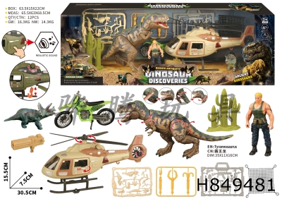H849481 - Dinosaur&nbsp;Scene&nbsp;Set&nbsp;(with&nbsp;sound)