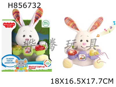 H856732 - Plush&nbsp;puzzle&nbsp;bunny&nbsp;with&nbsp;lighting&nbsp;and&nbsp;music