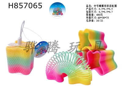 H857065 - Medium&nbsp;butterfly&nbsp;shaped&nbsp;rainbow&nbsp;circle
