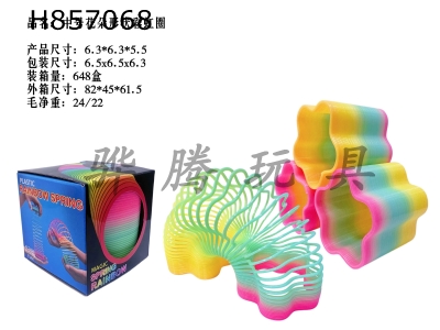 H857068 - Medium&nbsp;flower&nbsp;shaped&nbsp;rainbow&nbsp;circle